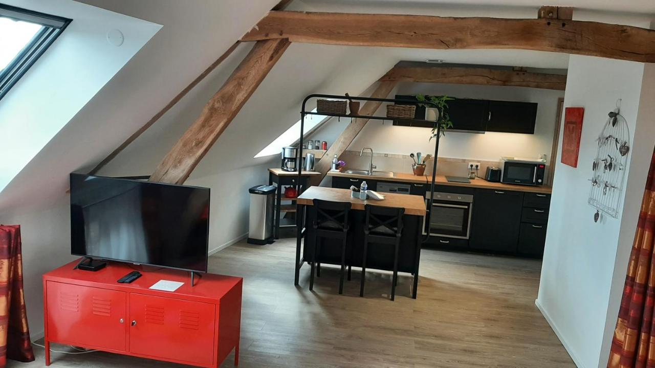 Les Petits Greniers Lägenhet Jonquières Exteriör bild